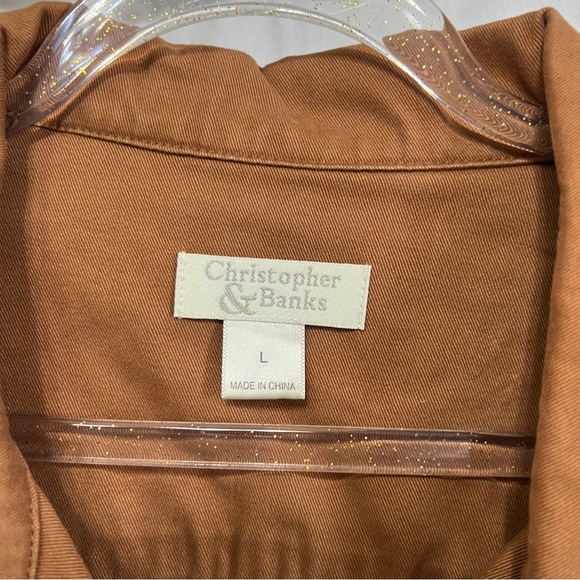 Christopher & Banks Brown Denim Jacket - Picture 2 of 4